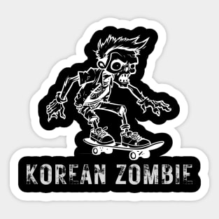 Korean Zombie Sticker